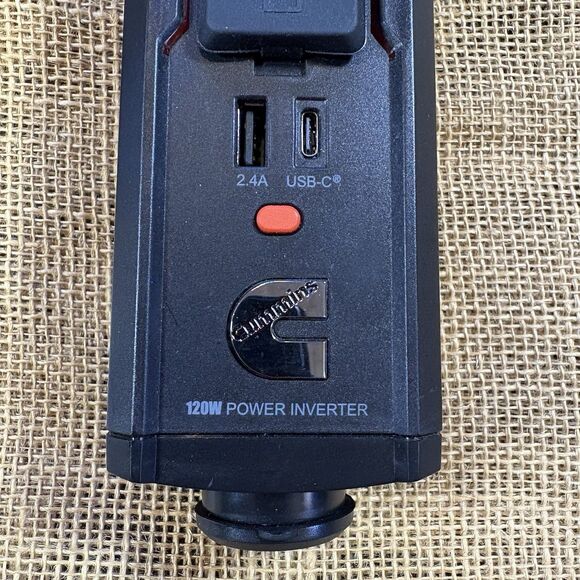 Cummins 120-Watt Portable Power Strip Inverter 6 Outputs CMN120S TESTED - Picture 2 of 6